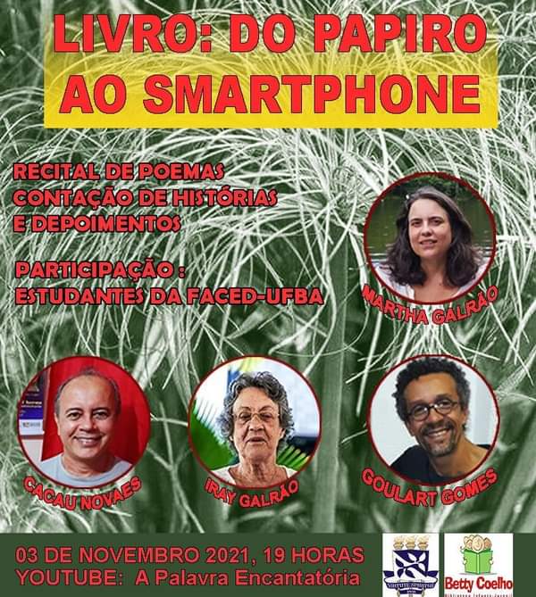 Biblioteca Betty Coelho Promove “Livro: Do Papiro Ao Smartphone”